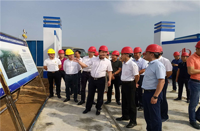 海南省副省長沈丹陽到EZPay海南項目指導工作