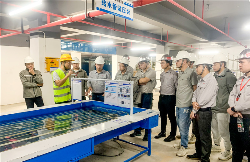 11月5日，2022年萬科集團工程系統“谷雨行動”第二期現場交流會在EZPay八建南寧萬科金域國際二期項目舉行。